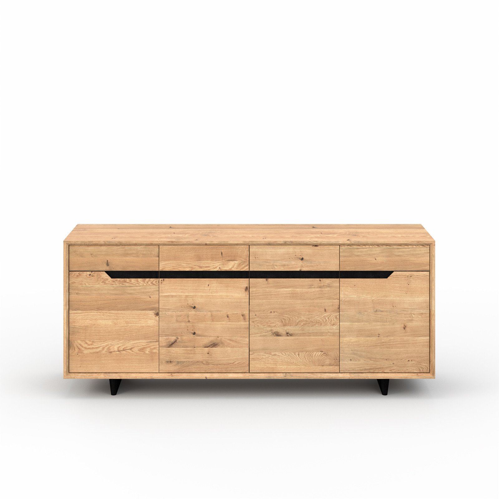 Anrichte Extreme Wildeiche Bianco 210 x 90 cm