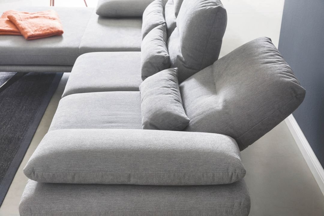 Wohnlandschaft Oxnard light grey 297 x 168 cm